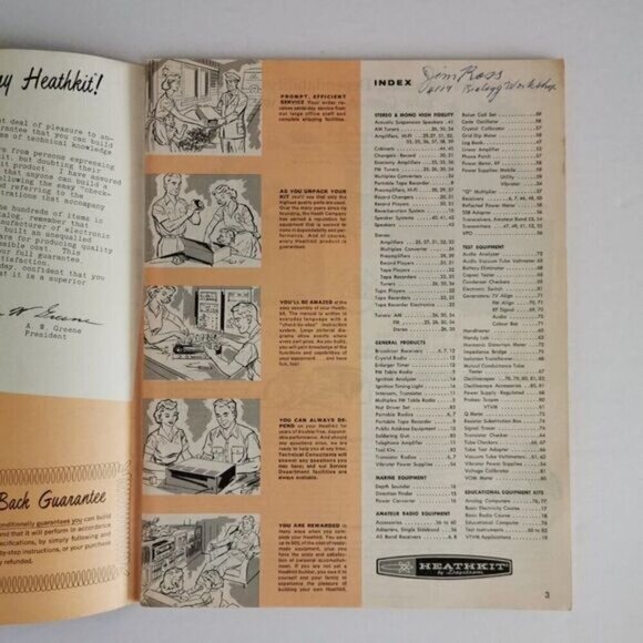 Vintage Heathkit Catalog Fall/Winter 1961-1962 Canadian Edition - Picture 4 of 8